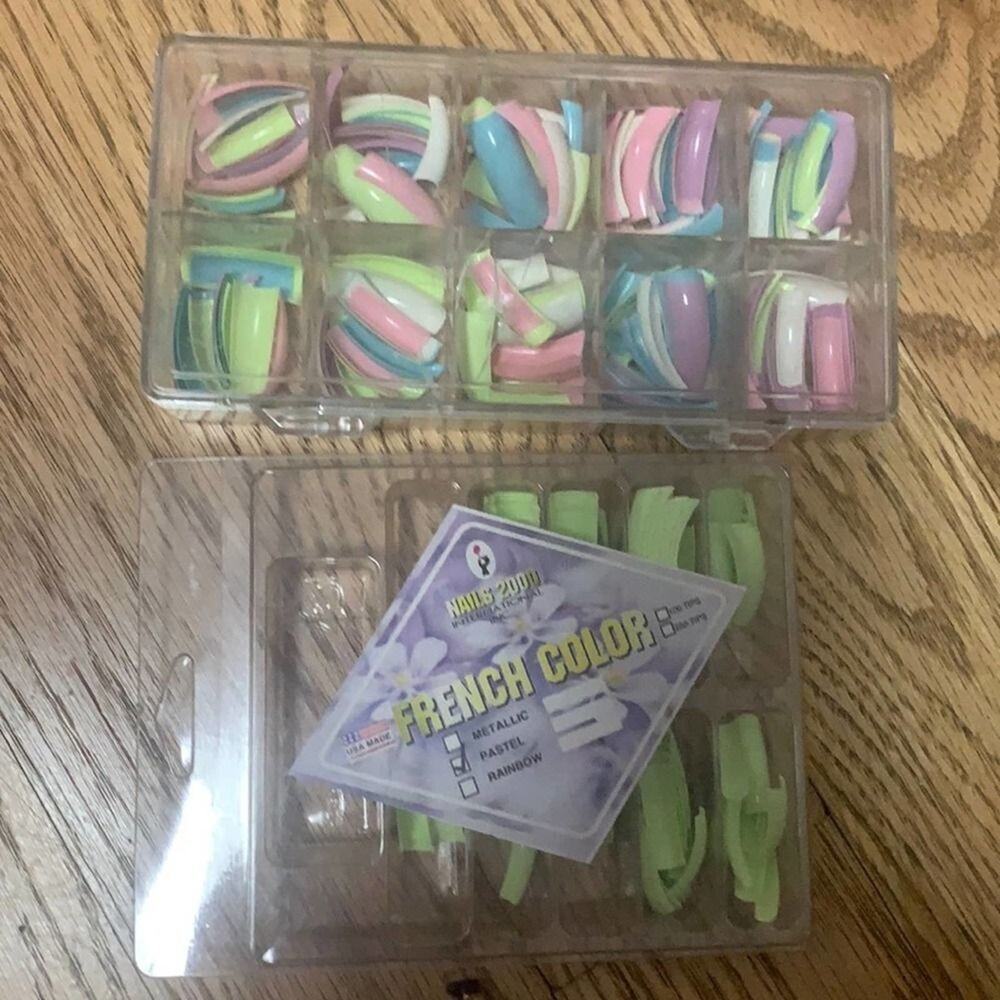 NAIL 2000 INC FRENCH COLORS PASTEL LOT